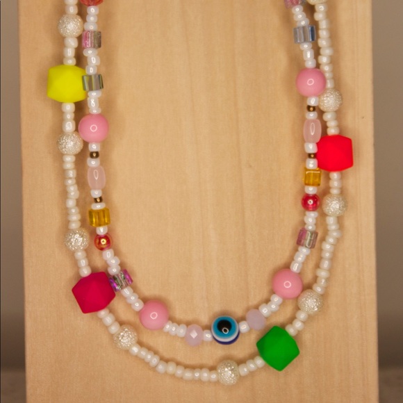 Colourful Beaded Necklace - Picture 1 of 6
